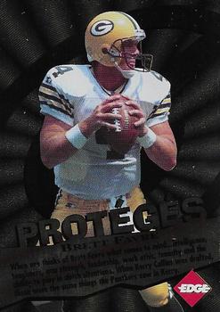 1996 Collector's Edge - Proteges #8 Brett Favre / Kerry Collins Front