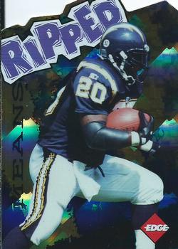 1996 Collector's Edge - Ripped Die Cuts #10 Natrone Means Front