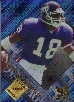 1996 Collector's Edge Advantage - Perfect Play Foils #108 Amani Toomer Front
