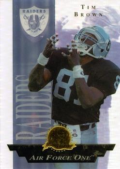 1996 Collector's Edge President's Reserve - Air Force One Collector Series (CS) #9 Tim Brown Front