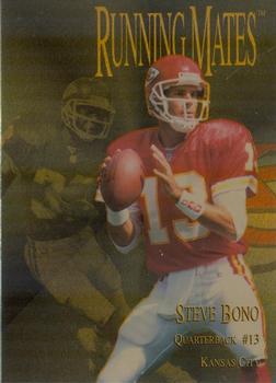 1996 Collector's Edge President's Reserve - Running Mates Gold #RM22 Steve Bono / Marcus Allen Front