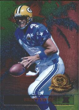 1996 Collector's Edge President's Reserve - Tanned, Rested & Ready #3 Brett Favre Front