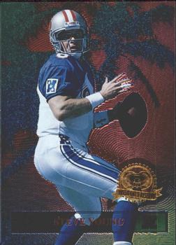 1996 Collector's Edge President's Reserve - Tanned, Rested & Ready #4 Steve Young Front