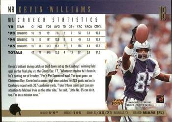 1996 Donruss - Press Proofs #18 Kevin Williams Back