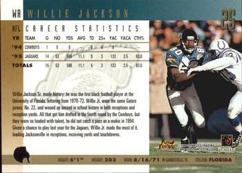 1996 Donruss - Press Proofs #25 Willie Jackson Back