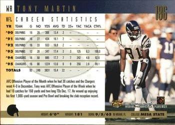 1996 Donruss - Press Proofs #186 Tony Martin Back
