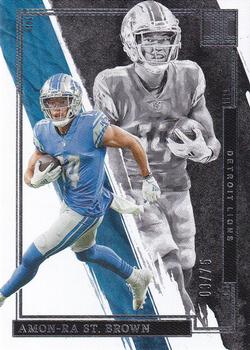 2022 Panini Impeccable #37 Amon-Ra St. Brown Front
