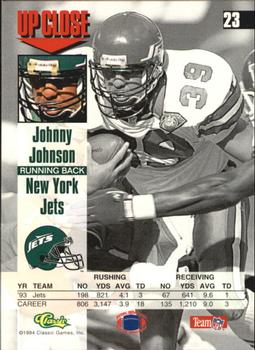 1994 Images #23 Johnny Johnson Back