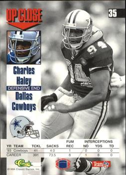 1994 Images #35 Charles Haley Back
