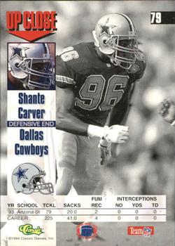 1994 Images #79 Shante Carver Back