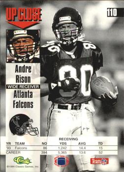 1994 Images #110 Andre Rison Back