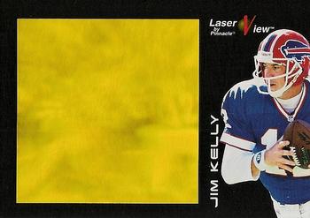 1996 Pinnacle Laser View - Gold #1 Jim Kelly Front