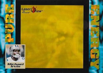 1996 Pinnacle Laser View - Gold #30 Michael Irvin Front