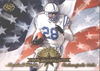 1996 Leaf - American All-Stars Gold Team #10 Marshall Faulk Front