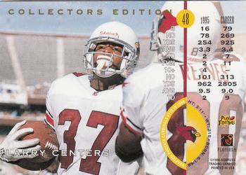 1996 Leaf - Collector's Edition #48 Larry Centers Back