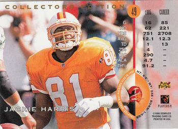 1996 Leaf - Collector's Edition #49 Jackie Harris Back