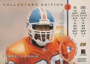 1996 Leaf - Collector's Edition #58 Terrell Davis Back