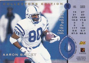 1996 Leaf - Collector's Edition #90 Aaron Bailey Back