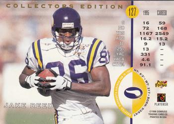 1996 Leaf - Collector's Edition #127 Jake Reed Back
