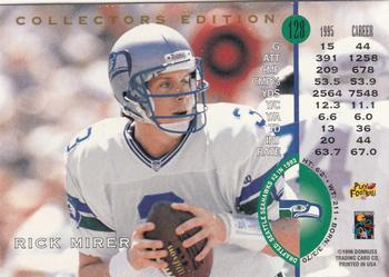 1996 Leaf - Collector's Edition #128 Rick Mirer Back