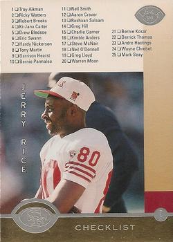 1996 Leaf - Collector's Edition #188 Jerry Rice Front