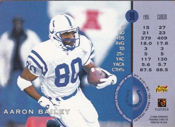 1996 Leaf - Red #90 Aaron Bailey Back