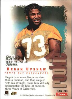 1996 Fleer Metal - Precious Metal #146PM Regan Upshaw Back