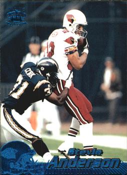 1996 Pacific - Blue #15 Stevie Anderson Front