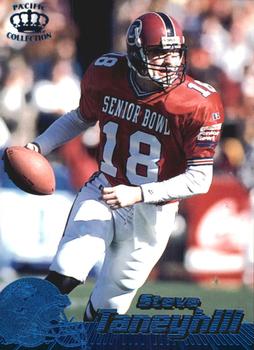 1996 Pacific - Blue #198 Steve Taneyhill Front