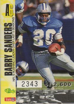 1994 Images - All-Pro #A6 Barry Sanders Back