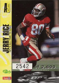1994 Images - All-Pro #A9 Jerry Rice Back