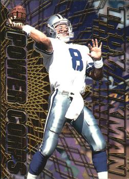 1996 Pacific - Power Corps #PC-1 Troy Aikman Front