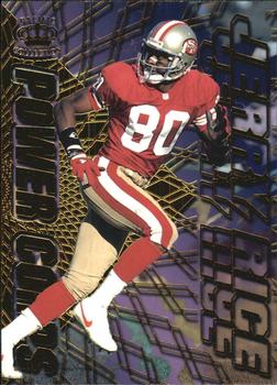 1996 Pacific - Power Corps #PC-14 Jerry Rice Front
