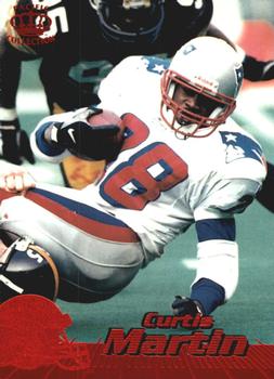 1996 Pacific - Red #256 Curtis Martin Front