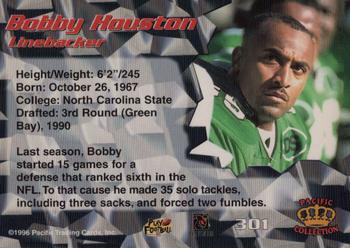 1996 Pacific - Silver #301 Bobby Houston Back