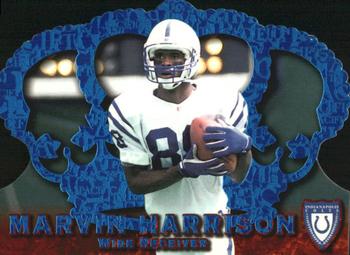1996 Pacific Crown Royale - Blue #CR-27 Marvin Harrison Front