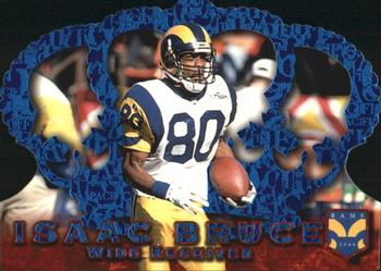 1996 Pacific Crown Royale - Blue #CR-35 Isaac Bruce Front