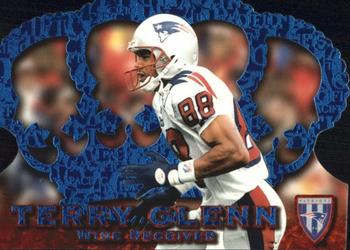 1996 Pacific Crown Royale - Blue #CR-67 Terry Glenn Front