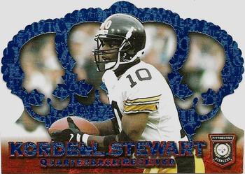 1996 Pacific Crown Royale - Blue #CR-91 Kordell Stewart Front