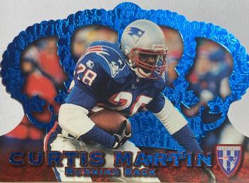 1996 Pacific Crown Royale - Blue #CR-99 Curtis Martin Front