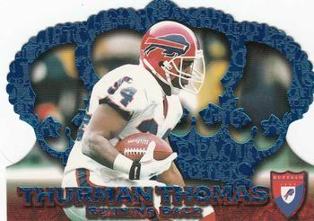 1996 Pacific Crown Royale - Blue #CR-140 Thurman Thomas Front