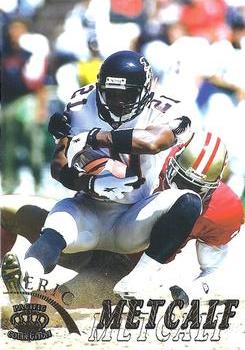 1996 Pacific Gridiron - Gold #7 Eric Metcalf Front