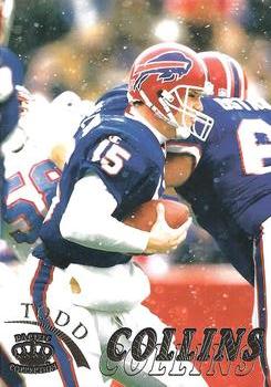 1996 Pacific Gridiron - Gold #10 Todd Collins Front