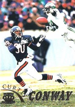 1996 Pacific Gridiron - Gold #18 Curtis Conway Front