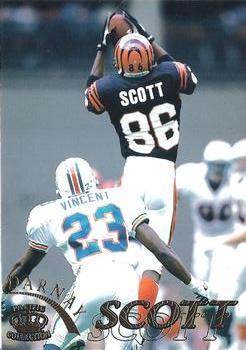 1996 Pacific Gridiron - Gold #25 Darnay Scott Front