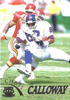 1996 Pacific Gridiron - Gold #80 Chris Calloway Front