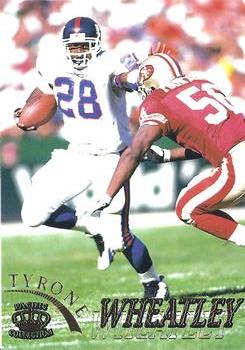 1996 Pacific Gridiron - Gold #82 Tyrone Wheatley Front