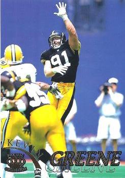 1996 Pacific Gridiron - Gold #94 Kevin Greene Front