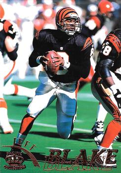 1996 Pacific Gridiron - Red #23 Jeff Blake Front
