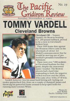 1996 Pacific Gridiron - Red #29 Tommy Vardell Back